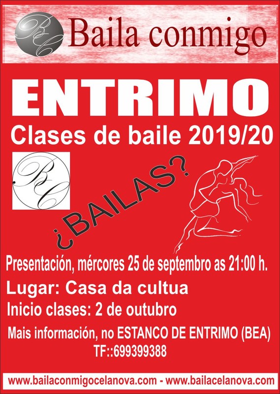 CLASES DE BAILE EN ENTRIMO